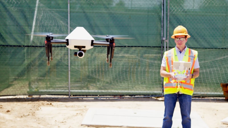 A Japanese construction firm has order 1,000 customised drones to support its work.