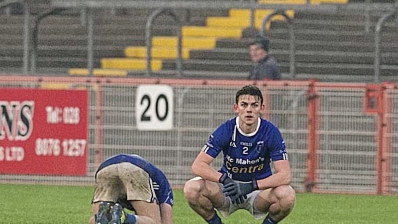 Brendan Boylan came on as a late sub for Scotstown in yesterday&#39;s Ulster Club SFC final. Picture by Philip Walsh 
