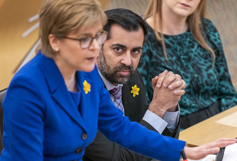 Humza Yousaf succeeded Nicola Sturgeon as both SNP leader and First Minister – with Ms Sturgeon later arrested by police investigaing the party’s finances, although she was not charged.