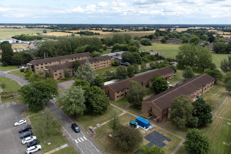 The former RAF base at Wethersfield in Essex has been housing fewer asylum seekers than anticipated, according to the National Audit Office