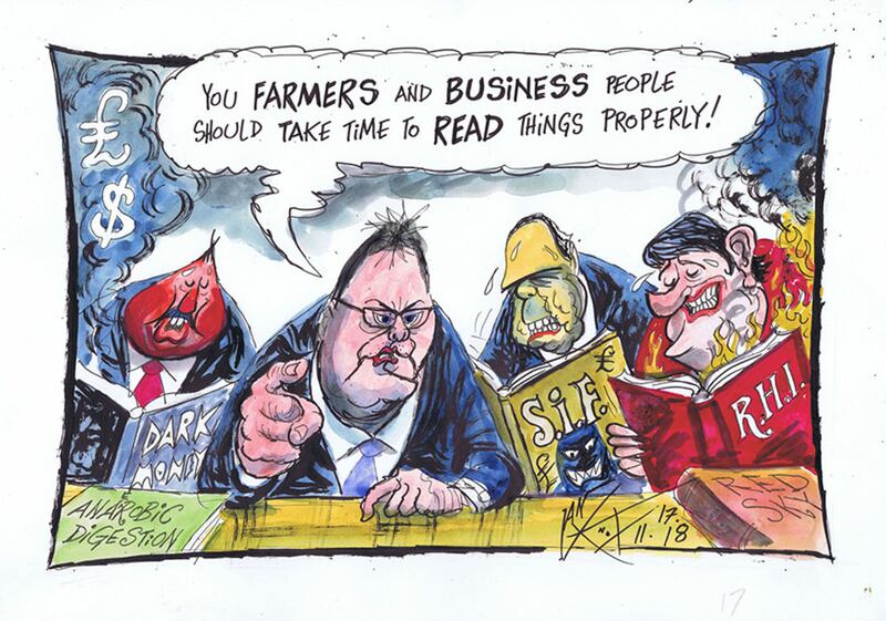 &nbsp;Cartoonist Ian Knox's take on the DUP's criticism of business and farming leaders for their support for the Brexit deal