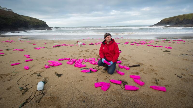 The National Trust has unveiled a list of the most unusual items as it urged people to help clean up the coasts.