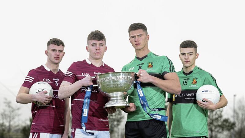 Omagh CBS and Holy Trinity, Cookstown will meet in the first all-Tyrone MacRory final since 2009 on Sunday 