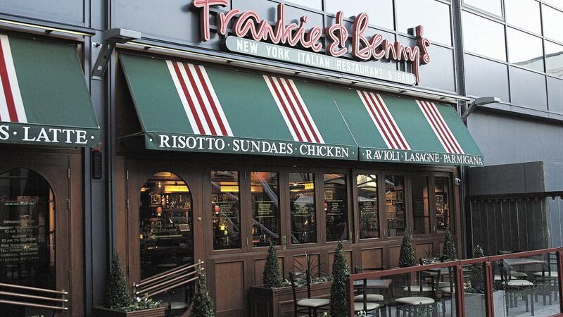 The Restaurant Group (TRG) operates two Frankie &amp; Benny&#39;s restaurants in the north. 