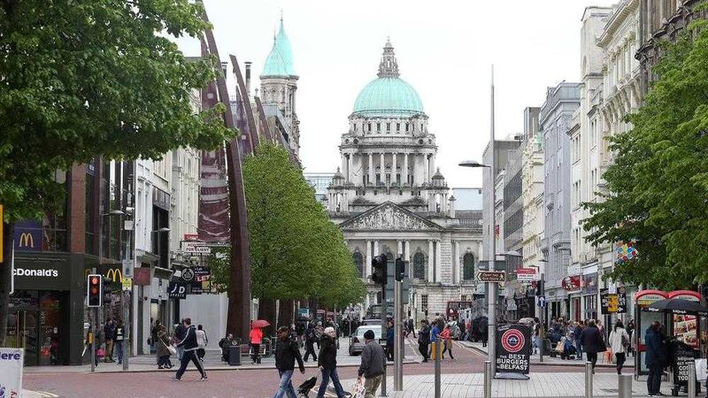 Donegall Place in Belfast city centre,which is enjoying a renaissance. Picture: Mal McCann 