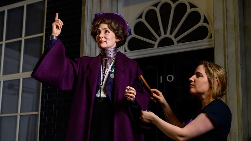 A number of modern-day activists, including Florence Given, joined Madame Tussauds to discuss Suffragette and her work.
