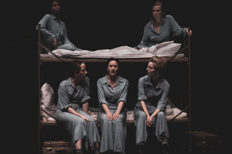 A scene from the 2019 Swedish production of Belfast Girls