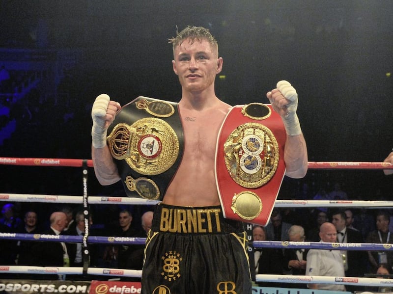 IBF and Super WBA world bantamweight champion Ryan Burnett will hope 2018 can be as a big a year, if not bigger, than 2017 - with big-hitting South African Zolani Tete a potential opponent down the line 