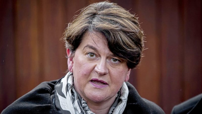 DUP leader Arlene Foster was critical of Theresa May's Brexit negotiations