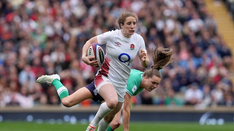 Abby Dow scored a stunning hat-trick for England against Ireland