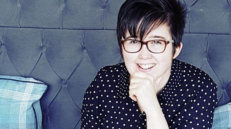 Lyra McKee was shot dead by dissident republicans last April while observing rioting in Derry 