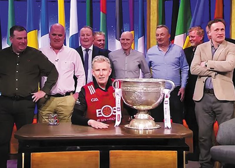 Down's All-Ireland minor championship-winning team of 1987 made a surprise appearance on The Late Late Show