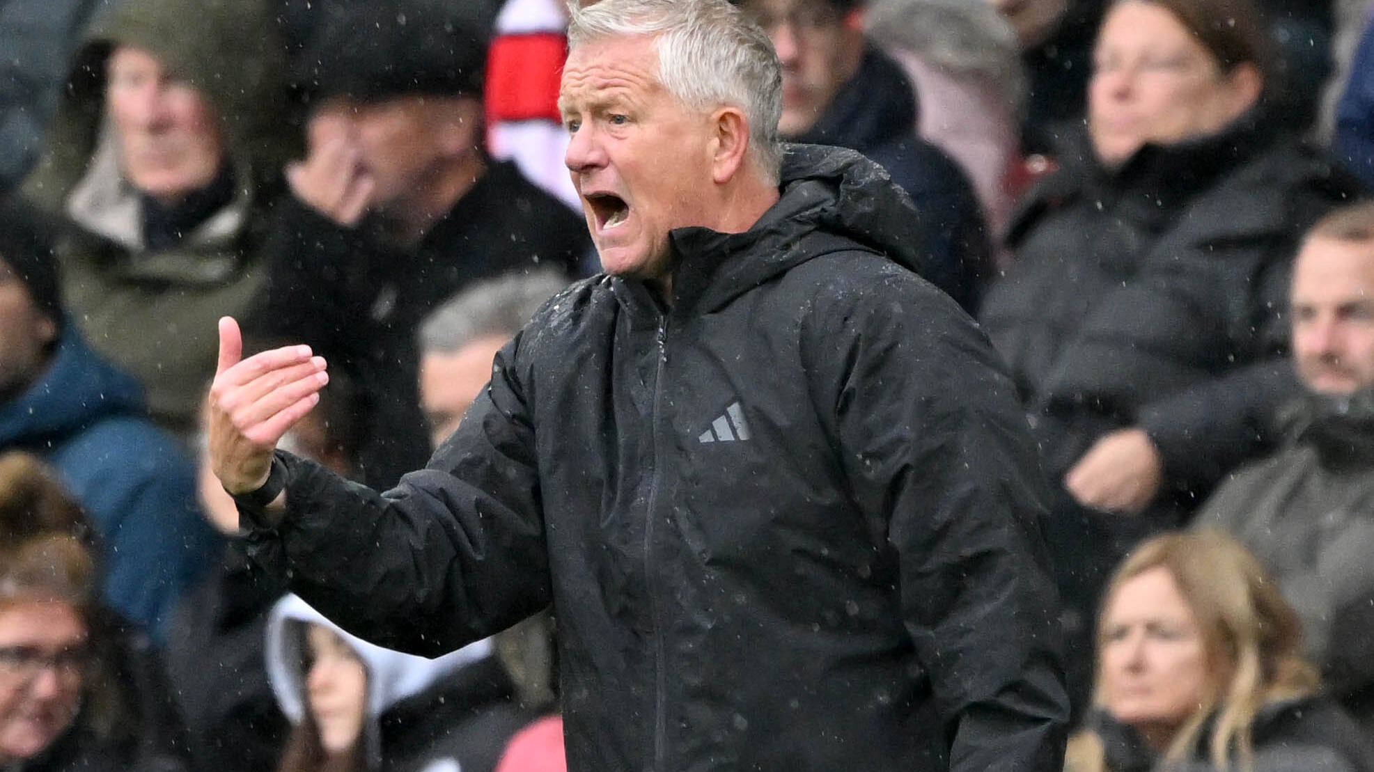 Sheffield United manager Chris Wilder bemoaned their first-half display