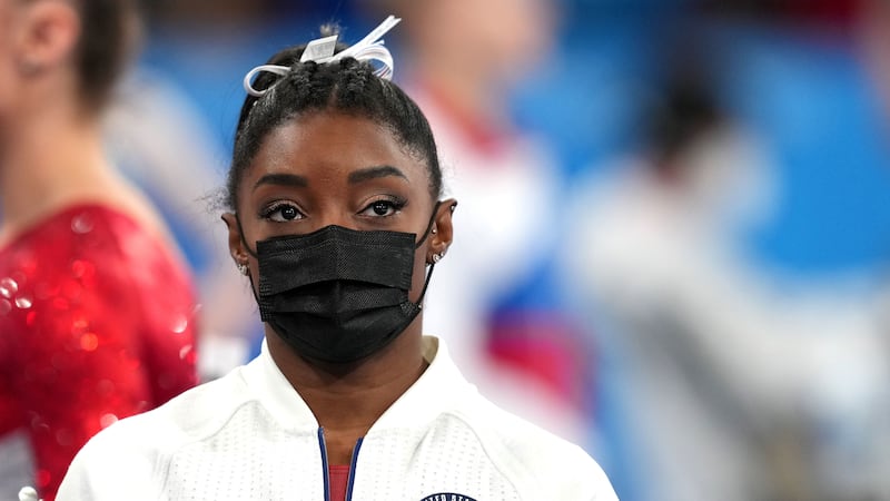 The gymnast has pulled out of an Olympic event, citing mental health concerns.