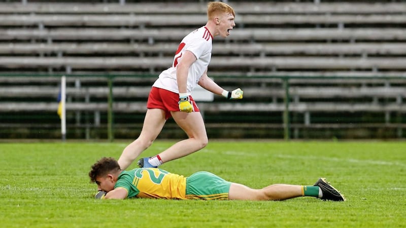 Cormac Devlin was Tyrone&#39;s top scorer on their run to the All-Ireland Minor football final Picture by Philip Walsh 