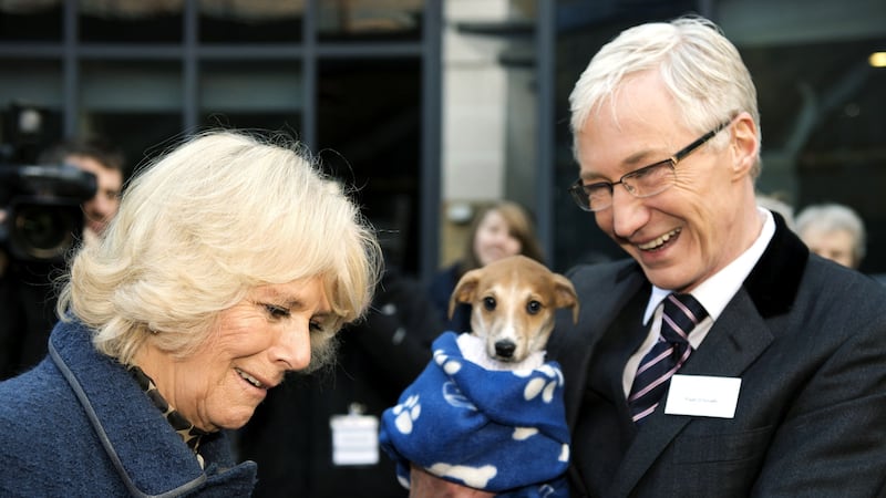 The Queen Consort shared a special bond with the TV star over their support for Battersea Dogs and Cats Home.