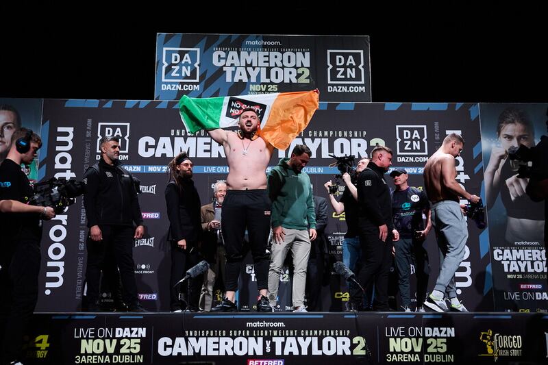 No Carty, no party. Heavyweight Thomas Carty takes on Dan Garber in Dublin