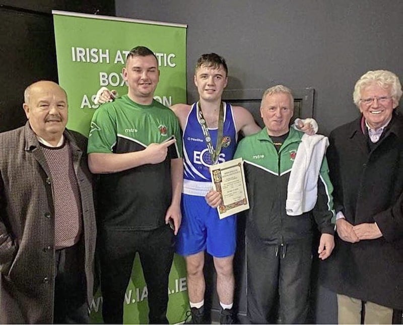 Emerald banger Kane Tucker took the Irish U22 crown at 86kg with victory over Jason Myers in an all-action final 