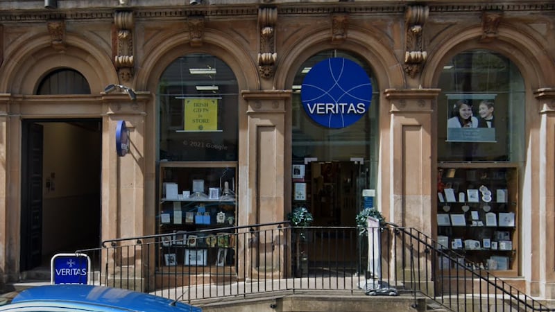 The Veritas store in Derry's Shipquay Street.