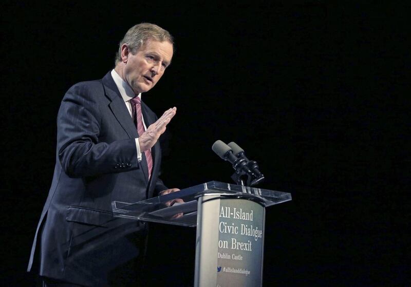 Enda Kenny committed last year to stepping down as taoiseach before the next election 