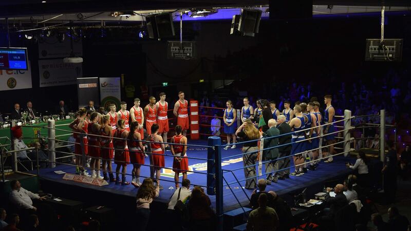 For the first time in 18 months, amateur boxing took place last weekend with the start of Irish Elite Championships. Picture by Mark Marlow
