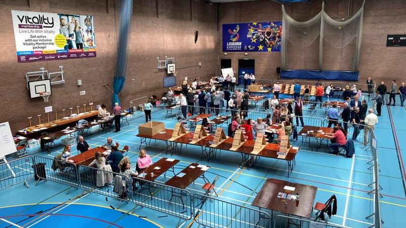 Voting is continuing in the Northern Ireland local government elections (Jonathan McCambridge/PA)