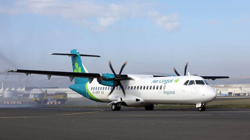 The new Belfast City to Jersey service was launched by Emerald Airlines this week.