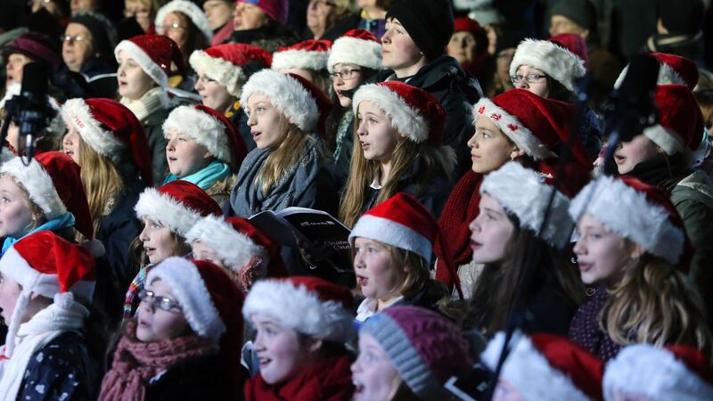 Singing Christmas carols will do you the world of good
