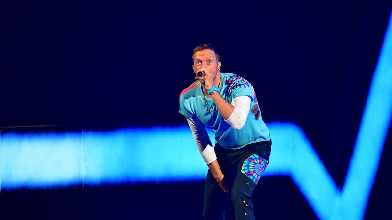 The Coldplay frontman paid tribute to the late rock star.