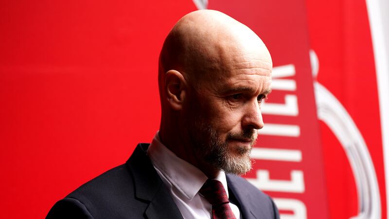 Manchester United manager Erik ten Hag ahead of the Emirates FA Cup semi-final match at Wembley Stadium, London. Picture date: Sunday April 21, 2024.