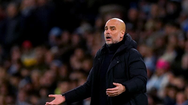 Pep Guardiola is proud of his Manchester City side’s resilience (Martin Rickett)