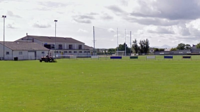 The Ballycran pitch in Co Down. 