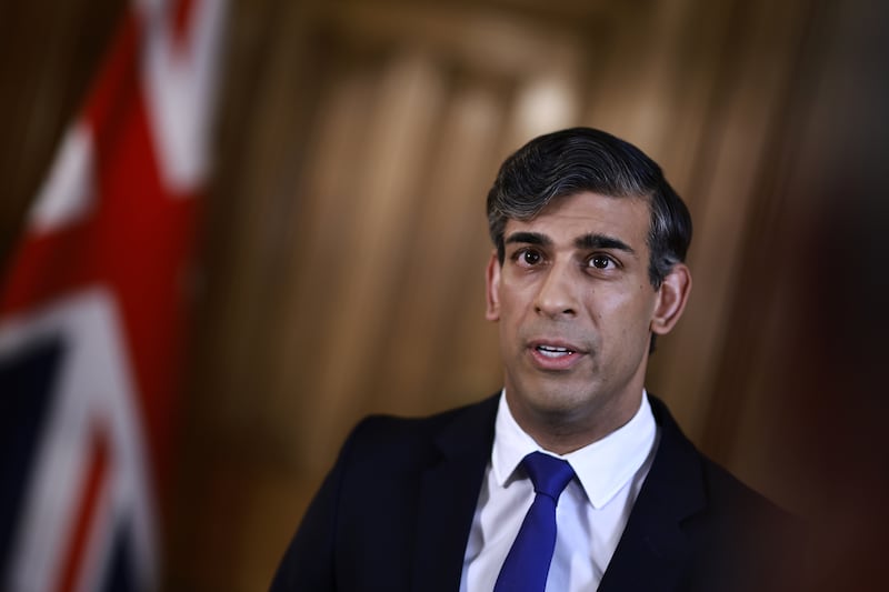 Prime Minister Rishi Sunak’s Conservatives are languishing in opinion polls