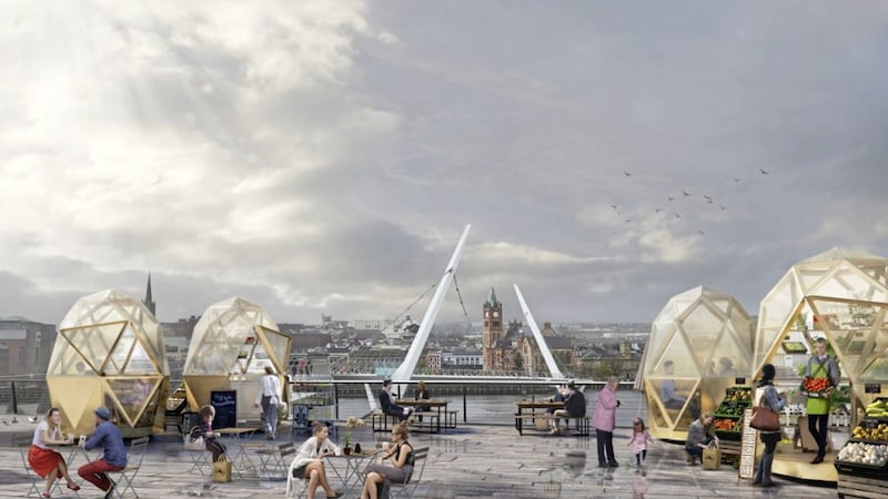 How the series of 40 riverside pods will look 