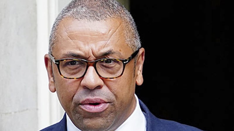 British Foreign Secretary James Cleverly 