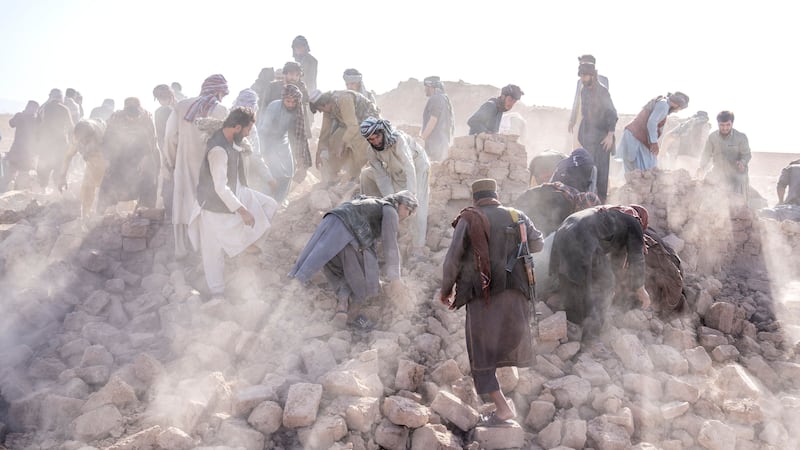 The earthquake struck western Afghanistan (Ebrahim Noroozi/AP)