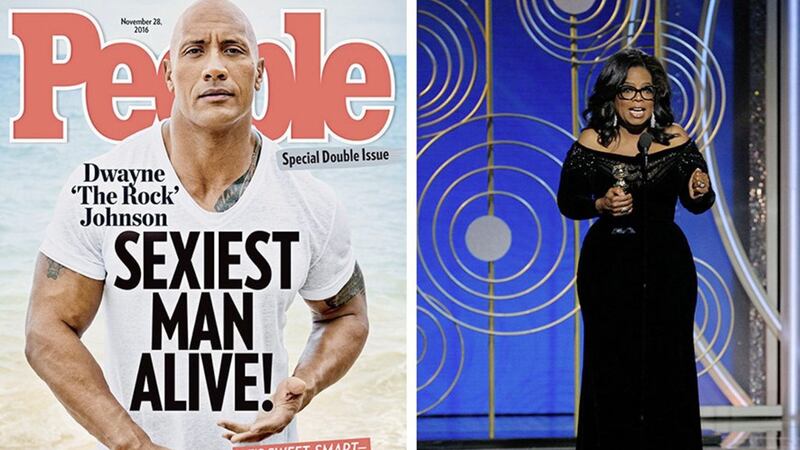 Oprah and The Rock could square up for the desk in the Oval Office in 2020 