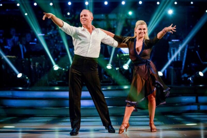 Strictly Come Dancing's Judge Rinder and Oksana Platero