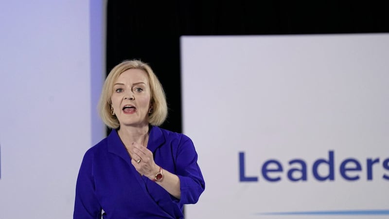 Liz Truss is tipped to win the keys to Number 10 when the result of the Tory leadership contest is announced today. Photo: Joe Giddens/PA Wire. 