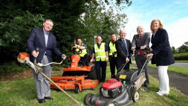 DUP councillors in Lisburn and Castlereagh Council who last year took it on themselves to cut roadside verges 