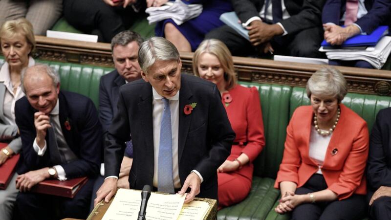 Chancellor Philip Hammond delivers his Budget statement to MPs in the House of Commons. Picture: UK Parliament/Jessica Taylor/PA Wire 