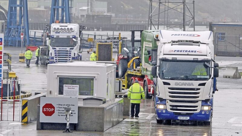 FactCheckNI said around 3.5 per cent of EU checks took place at the north&#39;s ports. Picture by Brian Lawless/PA Wire 