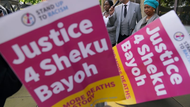 The inquiry is examining whether race played a factor in Sheku Bayoh’s death (PA)