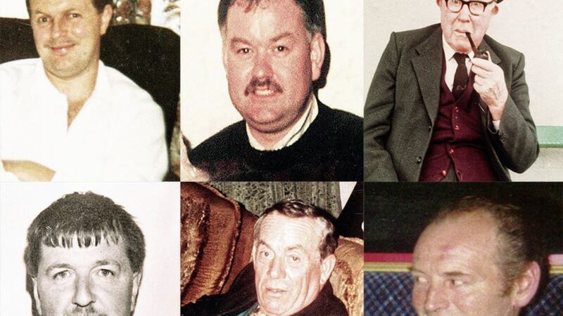 The victims of the Loughinisland atrocity 