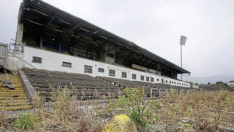 Casement Park in west Belfast has been closed since 2013. Picture by Mal McCann 