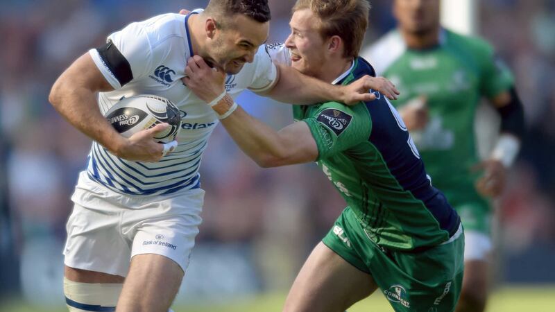 <span style="color: rgb(68, 68, 68); font-family: Verdana, Arial, Helvetica, sans-serif; font-size: 12.1px; line-height: 16.5px;">Connacht's Kieran Marmion tackles Leinster's Dave Kearney</span><span style="color: rgb(68, 68, 68); font-family: Verdana, Arial, Helvetica, sans-serif; font-size: 12.1px; line-height: 16.5px;">&nbsp;in the Pro12 final</span>