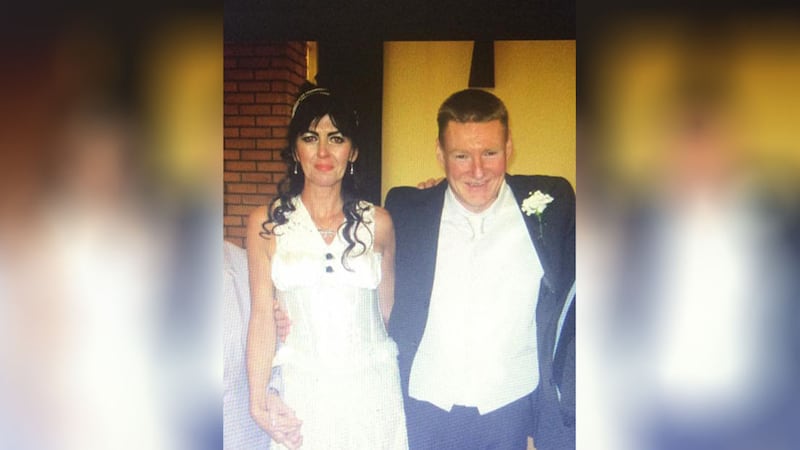 Brendan McConville (45), a prisoner in the high-security dissident republican Roe 4 wing of Maghaberry, wed English fianc&eacute;e Siobh&aacute;n Monaghan in a small ceremony inside jail
