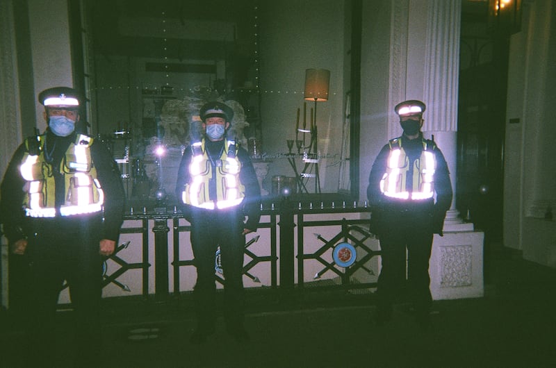 Police officers, taken by Joe Pengelly
