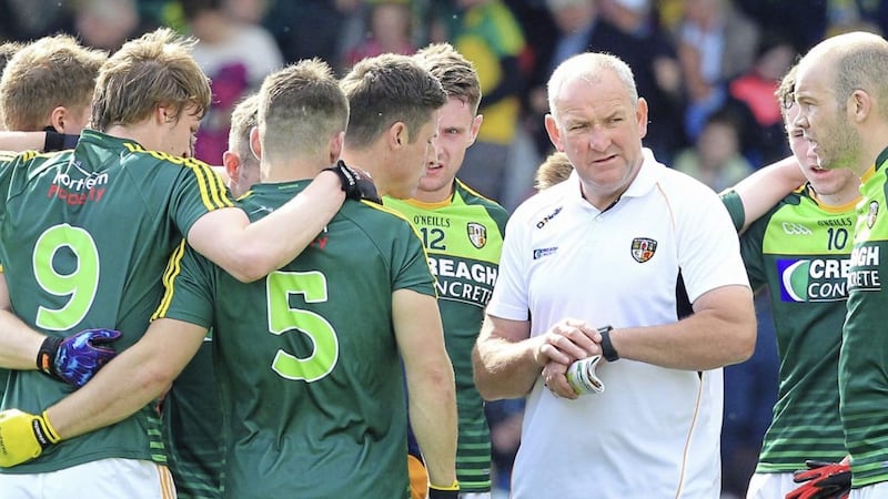 Frank Fitzsimons is the only contender for the Antrim job 