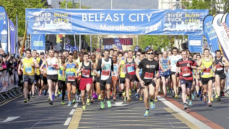 The Belfast City Marathon will take place on a Sunday from next year. Picture by Mal McCann 